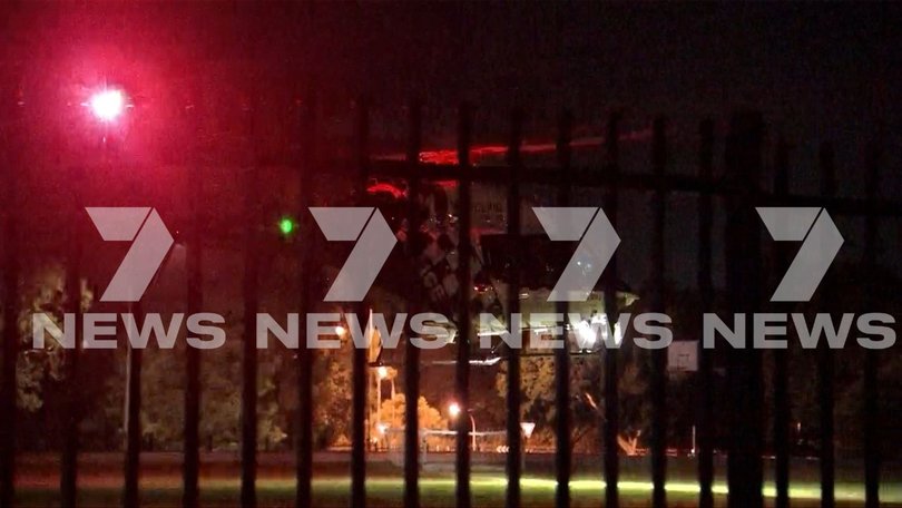 A Queensland Police helicopter was deployed to the scene.