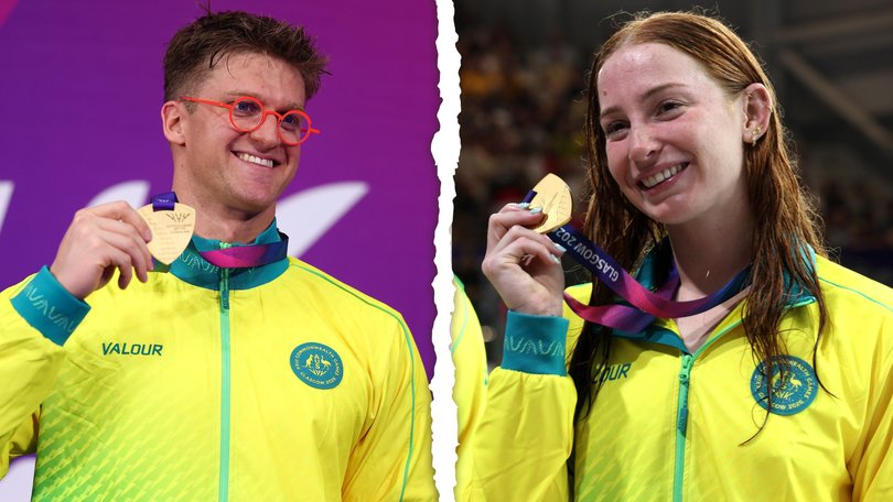 Sam Williamson and Mollie O'Callaghan both showed plenty of resilience to win Commonwealth Games gold medals.