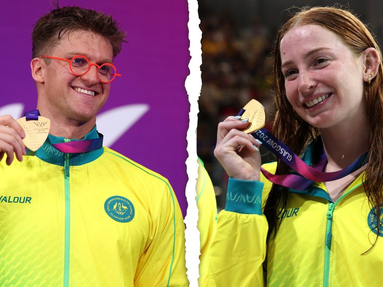 Sam Williamson and Mollie O'Callaghan both showed plenty of resilience to win Commonwealth Games gold medals.
