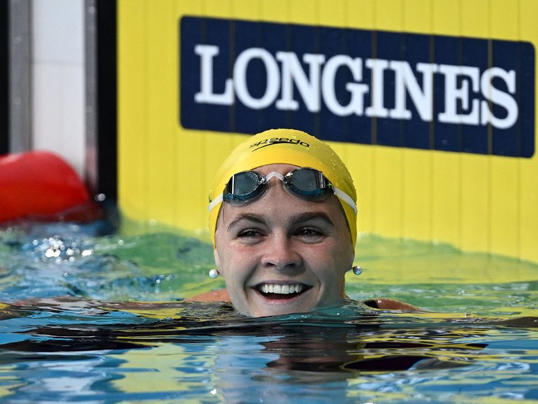 Shayna Jack was all smiles despite a slow start to day three.