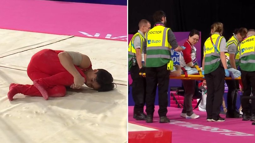 Loh was in serious pain after the fall.