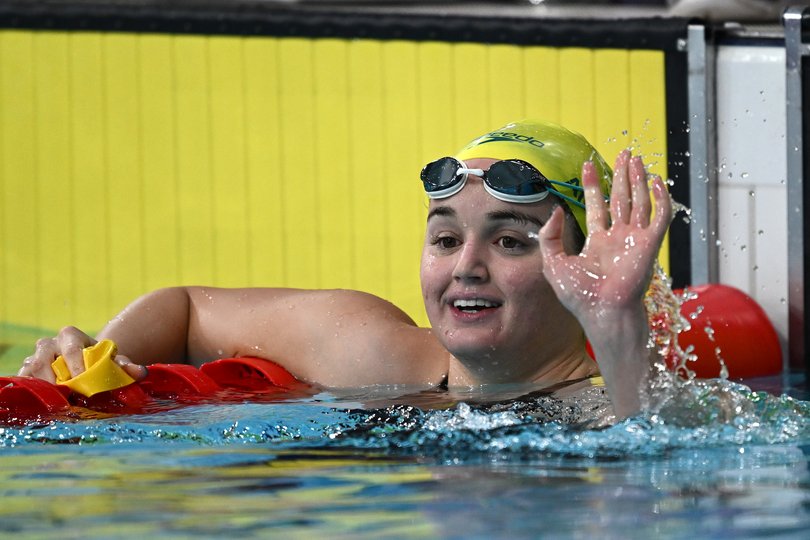 Anderson after her win.