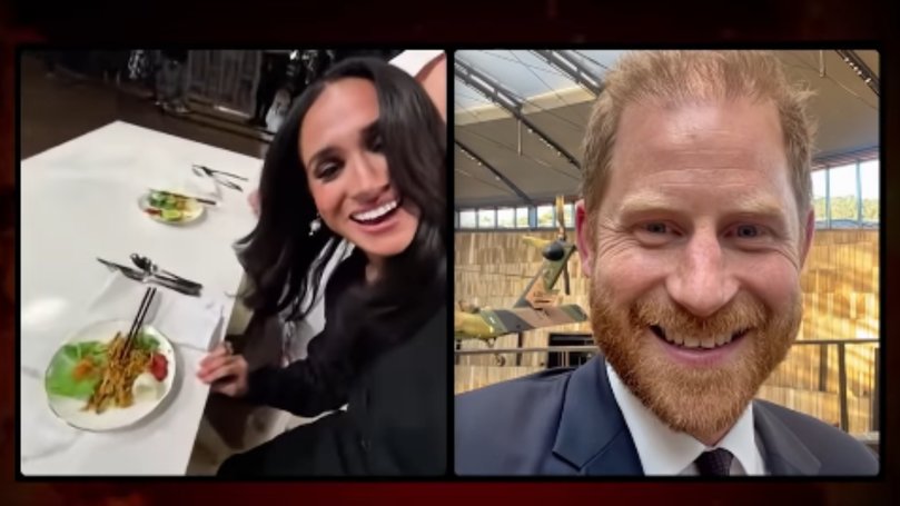 Meghan Markle received a surprise call from Prince Harry while judging.