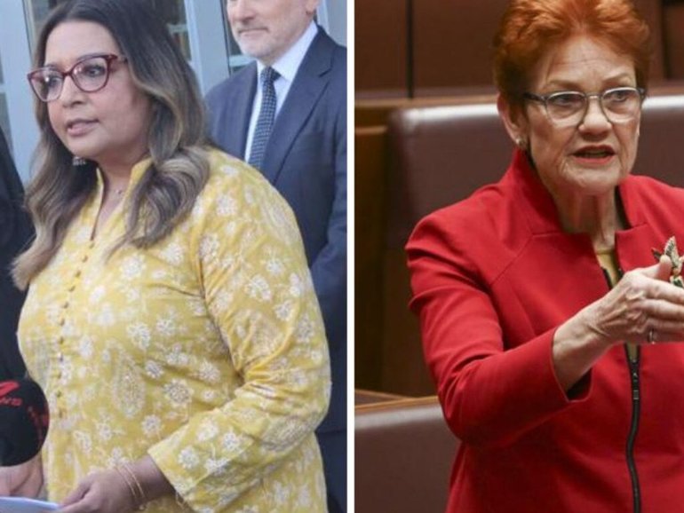 A court has again found that One Nation leader Pauline Hanson racially vilified a Greens senator during a fiery social media exchange.