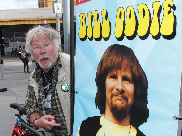 Bill Oddie found fame as one of The Goodies before embarking on a career as a wildlife presenter. (David Crosling/AAP PHOTOS)