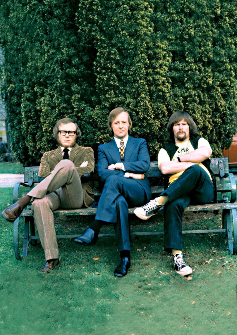 The Goodies in their heyday: Graeme Garden, Tim Brooke-Taylor and Bill Oddie.
