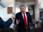 US President Donald Trump has told reporters "there's a good chance that something could happen". 