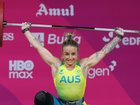 Brenna Kean's bid for a Commonwealth Games medal is over after she suffered an ankle injury. (AP PHOTO)