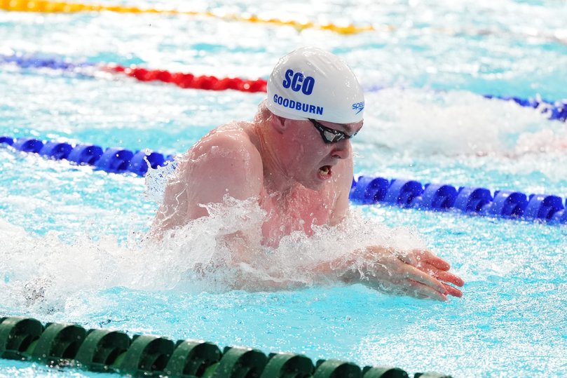 Archie Goodburn in action.