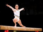 Breanna Scott has won Balance Beam gold.