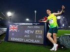 Lachie Kennedy claimed a silver medal in the men's 100m final.