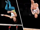 Australia have defended their balance beam crown and ended a 28-year drought within an hour of each other.