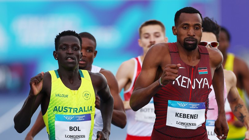 Peter Bol ran the fastest heat.