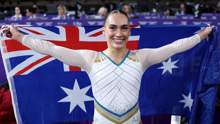 Breanna Scott has won gold.