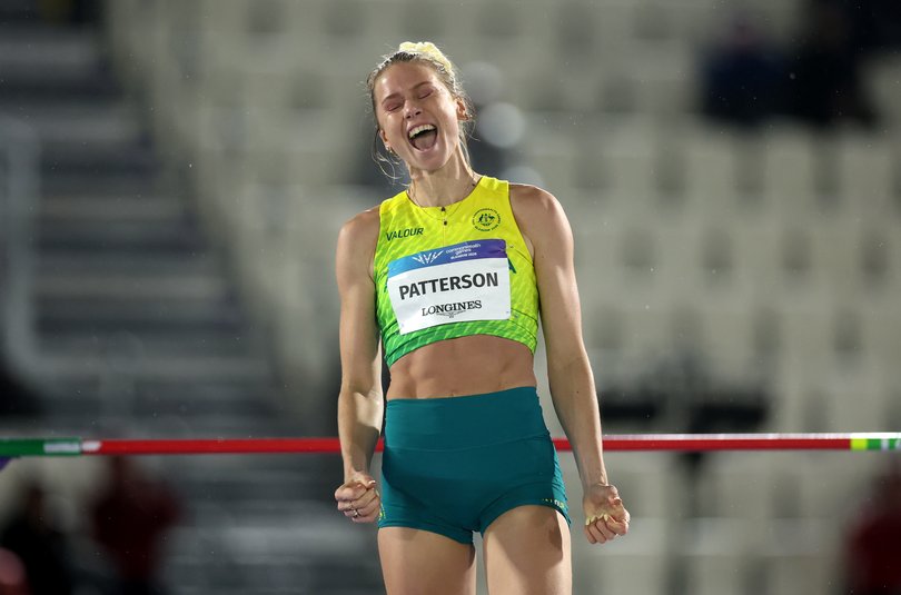 Patterson won her first Commonwealth Games gold medal 12 years ago in Glasgow.