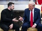 President Volodymyr Zelenskiy’s meeting with US President Donald Trump was closed to the media. 