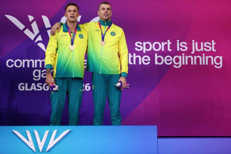 Southam and Chalmers on the podium.