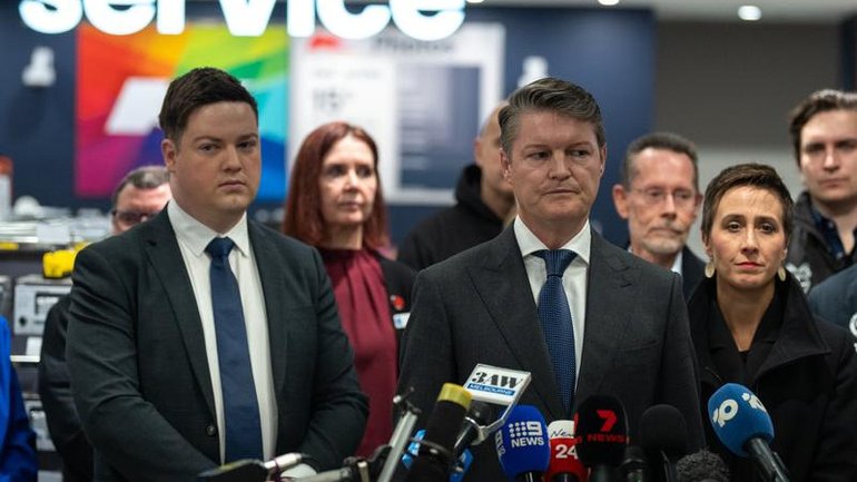 New Victorian Premier Ben Carroll has headed back to where it all began at Kmart to unveil new worker protection laws.