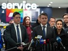 Ben Carroll has headed back to where it all began at Kmart to unveil new worker protection laws.