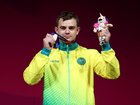 Perth’s Oliver Saxton has won bronze in the men’s 94kg category.