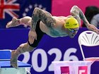 Kyle Chalmers has snatched the 10th Commonwealth Games gold medal of his career in stunning fashion. (Dean Lewins/AAP PHOTOS)