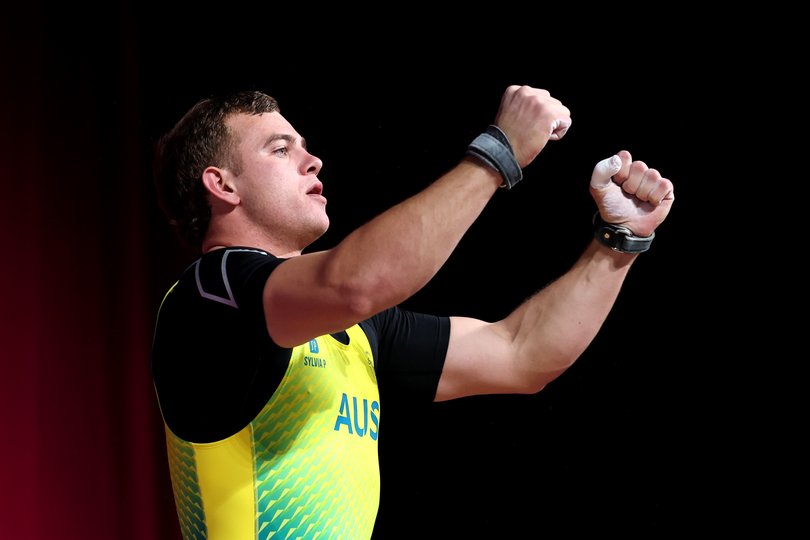 Saxton snatched 156kg. 