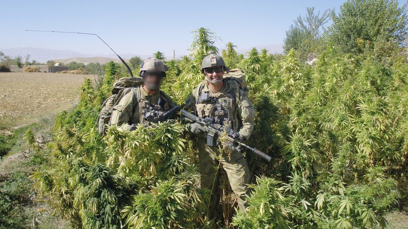 Commando Bram Connolly in Mirabad Valley, Afghanistan, in 2008.
Source: Bram Connolly