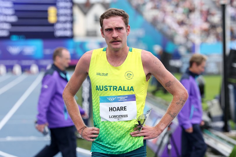 Oliver Hoare after the race. 