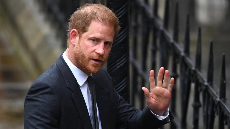 Prince Harry faces a mammoth bill for the Daily Mail's legal costs following his loss in court. (EPA PHOTO)
