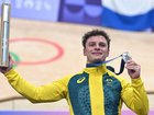 Matt Richardson changed allegiances after winning three medals at the the Paris Olympics. (Dave Hunt/AAP PHOTOS)