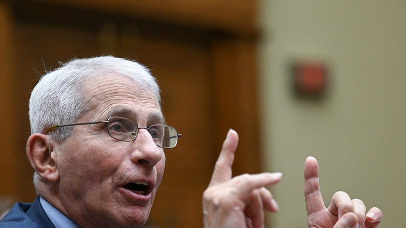 Anthony S. Fauci testifies at a House hearing in Washington on June 3, 2024. (Matt McClain/The Washington Post)