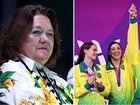 Gina Rinehart will fork out $1,272,500 in bonuses after Australia’s record medal haul at the Comm Games.