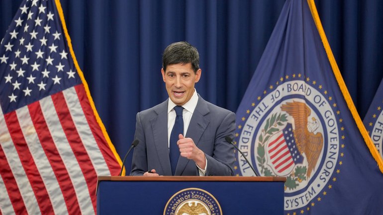 Kevin Warsh, chairman of the US Federal Reserve, during a news conference following a Federal Open Market Committee (FOMC) meeting in Washington, DC, US, on Wednesday, June 17, 2026. Federal Reserve officials left interest rates unchanged and were split over whether they expect to raise rates this year. Photographer: Al Drago/Bloomberg