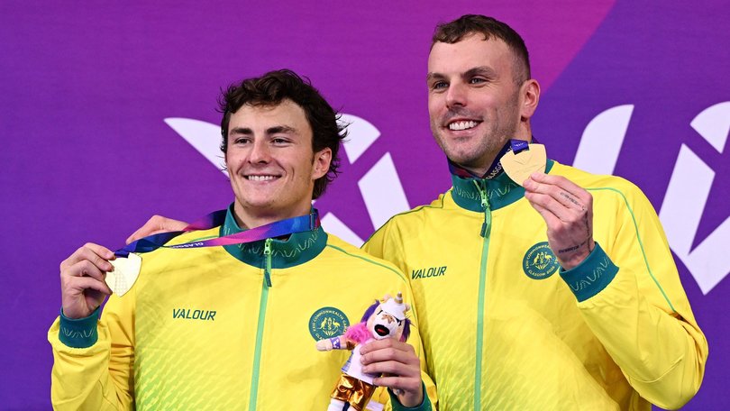 Ben Armbruster and Kyle Chalmers both received a gold medal in the 50m butterfly after an extraordinary deadheat.