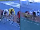 Matt Richardson was taken out by Japan’s Kento Suzuki at the Keirin World Series.