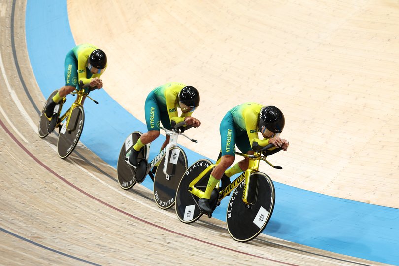 The Aussie men will race for gold tonight. 