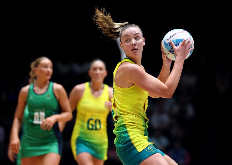 Sophie Dwyer against Ireland. 