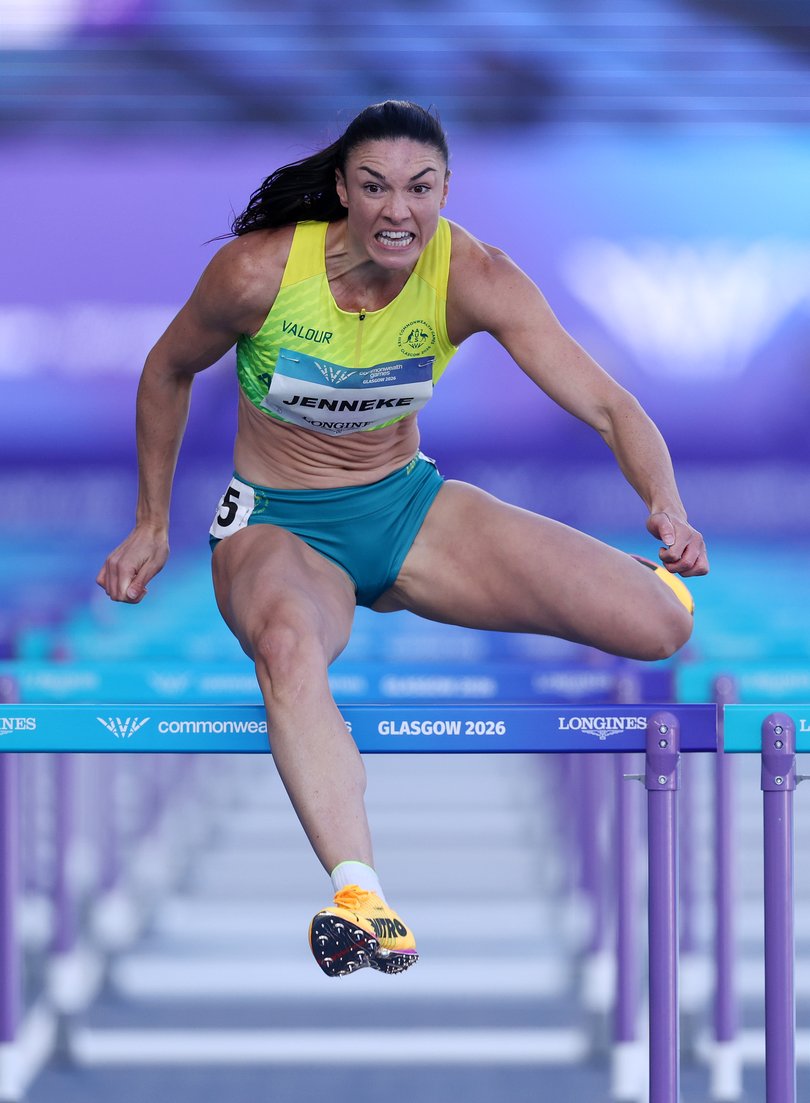 It was a clean run for Michelle Jenneke.