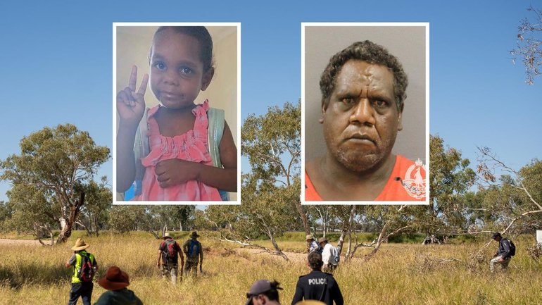 Evidence has been served against Jefferson Lewis, who is accused of murdering Kumanjayi Little Baby. (HANDOUT/NORTHERN TERRITORY POLICE / AAP)