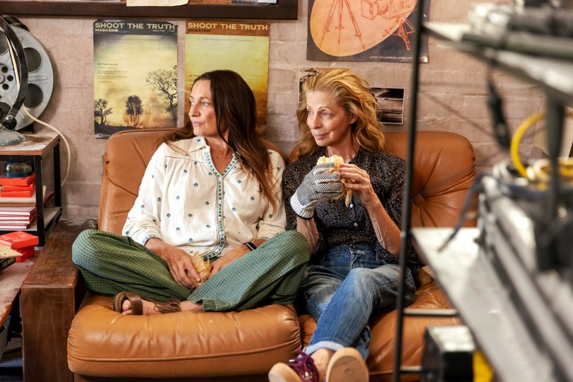 Georgie Parker stars with Heather Mitchell, who is also a producer on Dalliance.