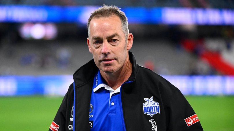 Alastair Clarkson says he hasn't given any thought to getting a contract extension with North. 