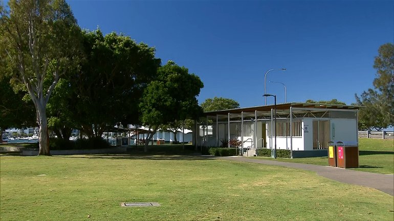 Police allege a man attempted to lure a young boy from this Gold Coast park.