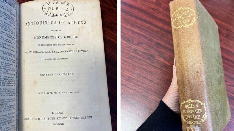 A book has been returned to Kiama Public Library more than 150 years after it was borrowed.