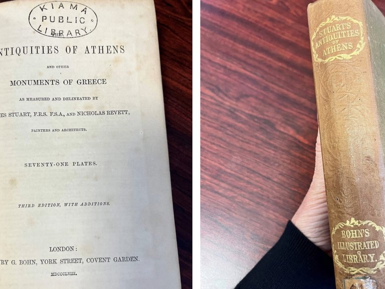 A book has been returned to Kiama Public Library more than 150 years after it was borrowed.
