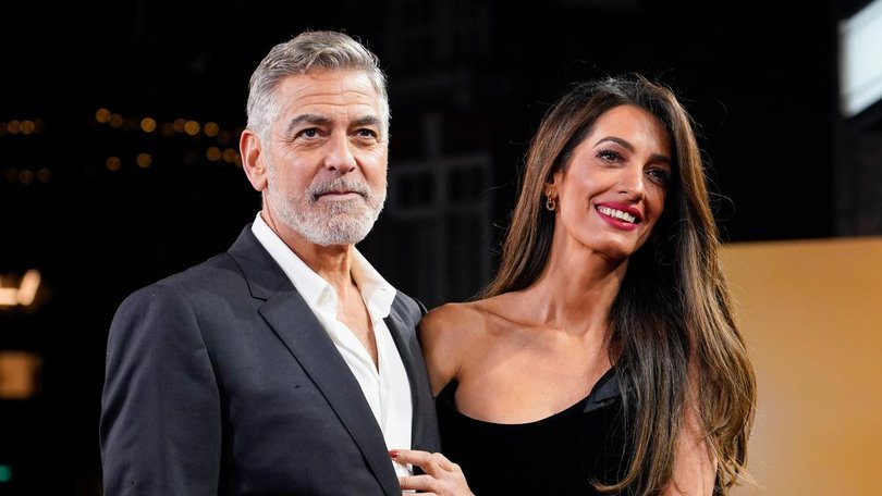 George and Amal Clooney have "no idea" whether their home will survive France's wildfires. (AP PHOTO)
