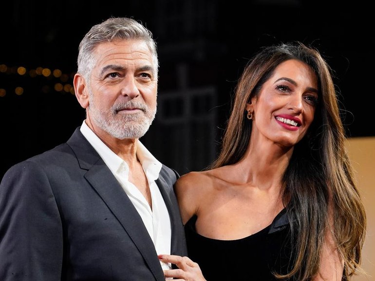 George and Amal Clooney have "no idea" whether their home will survive France's wildfires. (AP PHOTO)