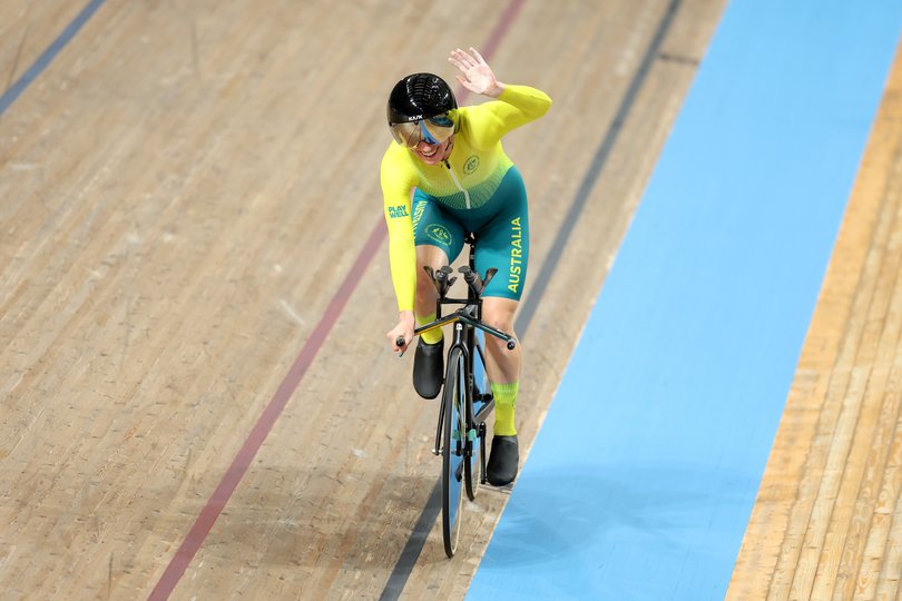 Tara Neyland set a new world record in the thrilling win.