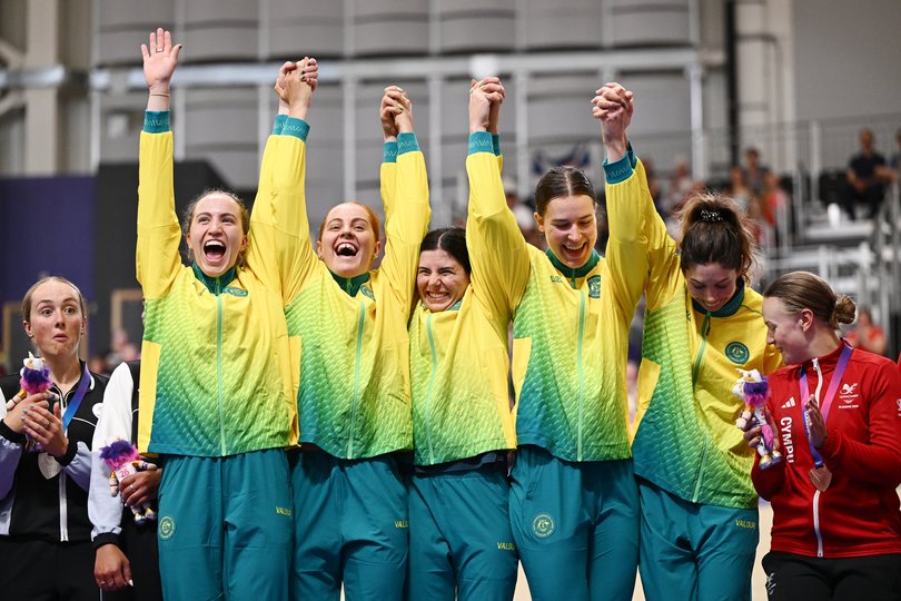 Georgia Baker, Claudia Marcks, Alyssa Polites, Felicity Wilson-Haffenden and Sophie Edwards.