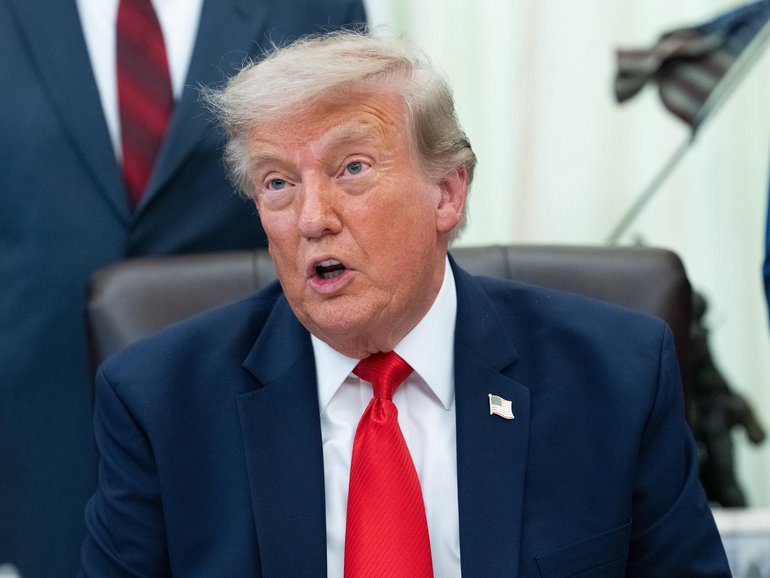 Donald Trump has announced what he calls a historic agreement.