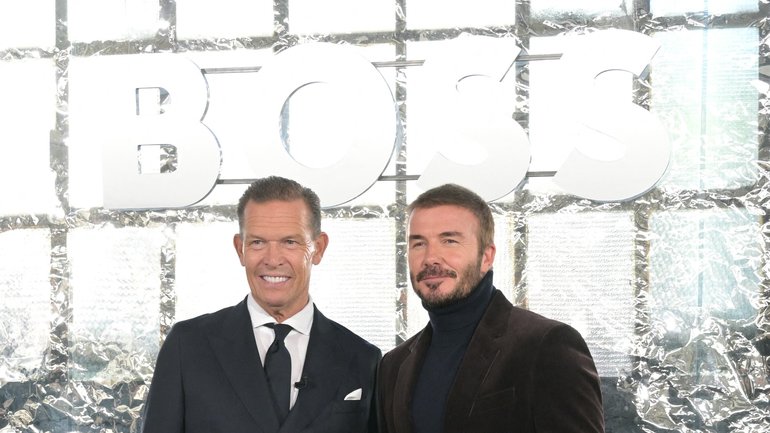 Daniel Grieder split the brand into two, partnering with David Beckham for BOSS.